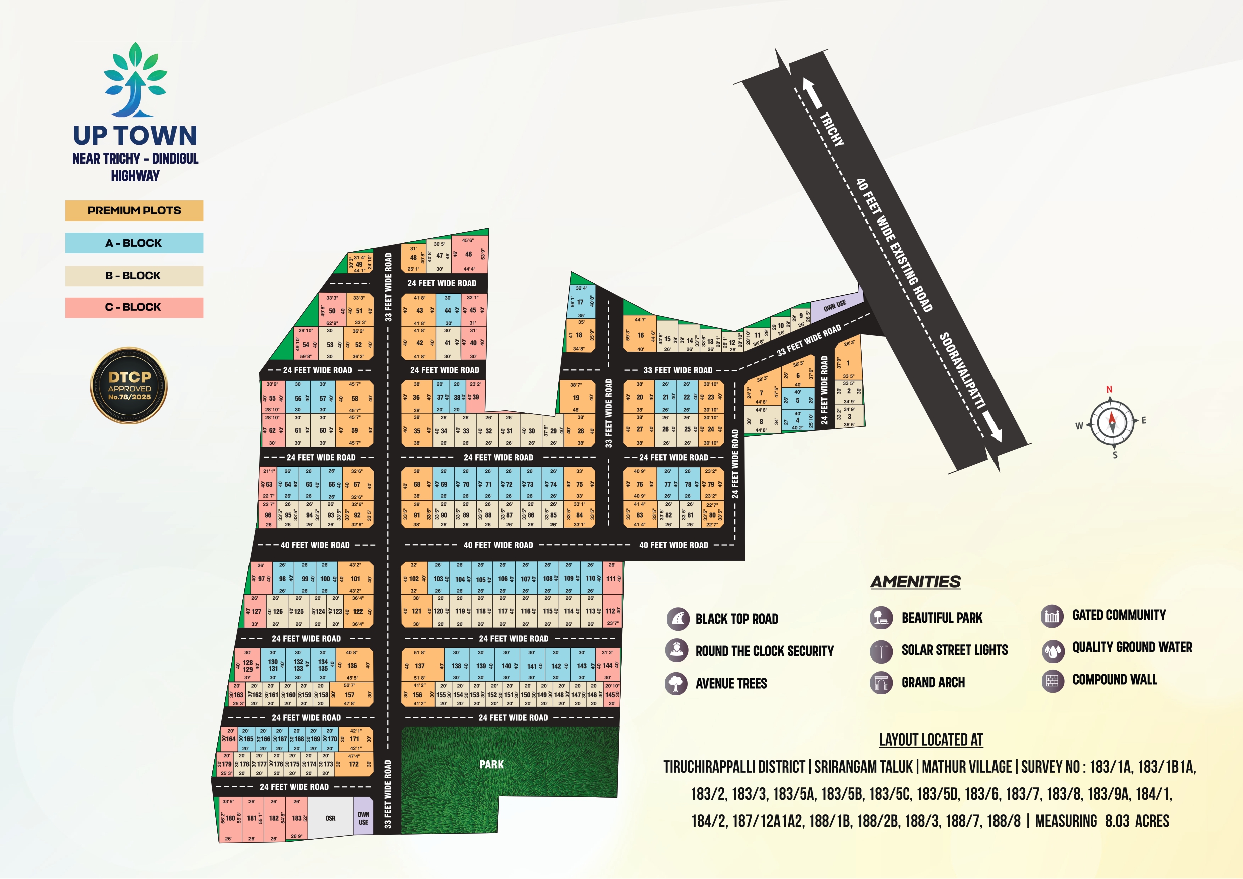 Up Town Four Fold Brochure_page-0005 Tirchy plots