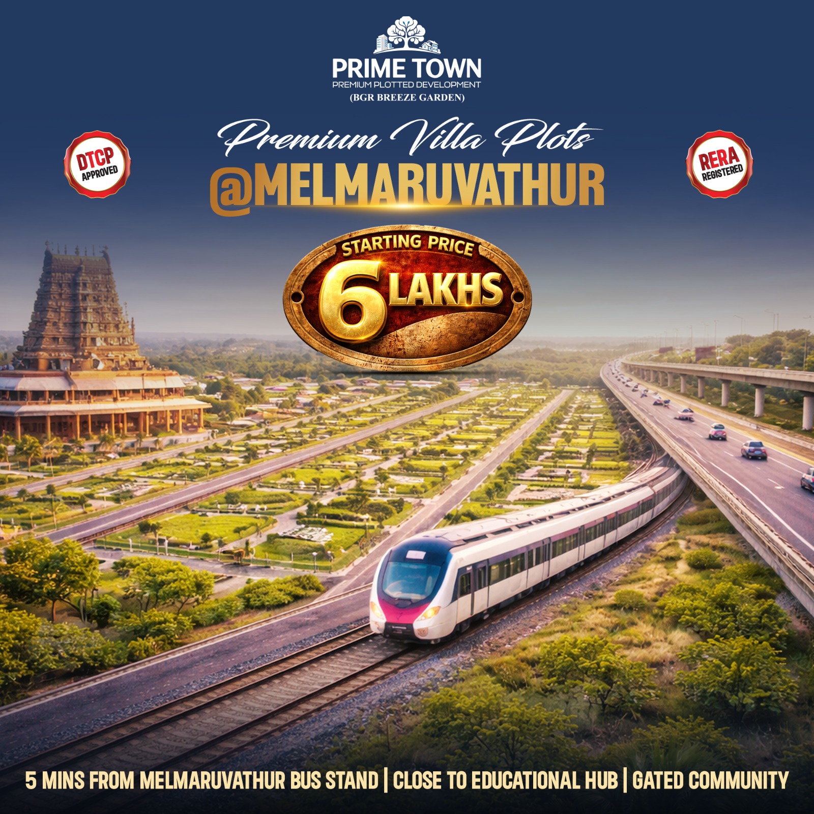 Vip Bright Town Arcot 